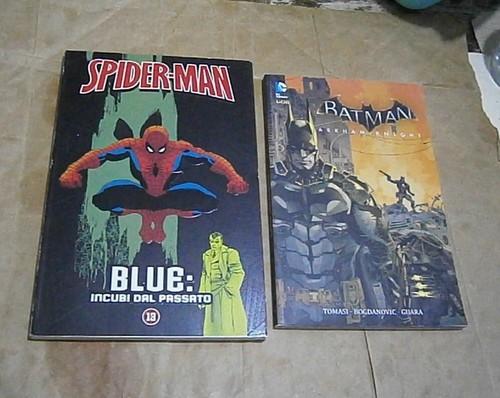 Blu spider man - spider-man, blue