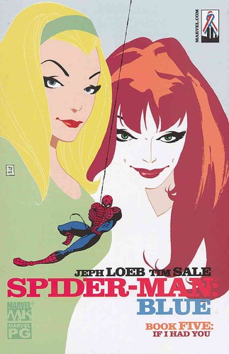 Spider man blue - spider-man:,
