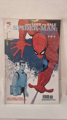 Spider man blue jeph - spider-man,