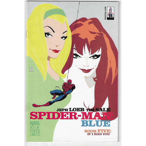 Spider man blue - spider-man,