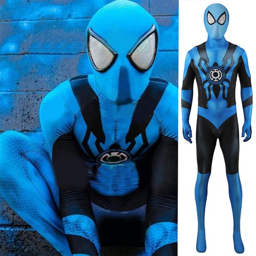 Lanterna blu spider - lanterna, spider-man
