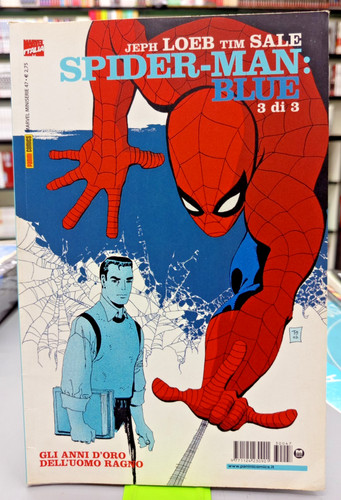 Spider man blue marvel - spider-man,