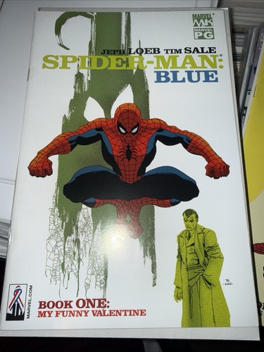 Spider man blue - blue, one