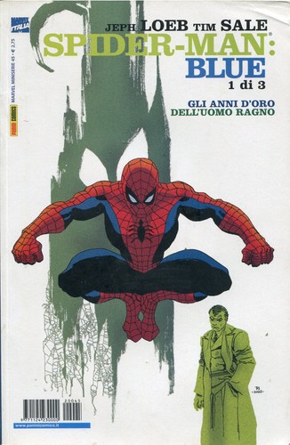 Spider man blue 3 - blue, di