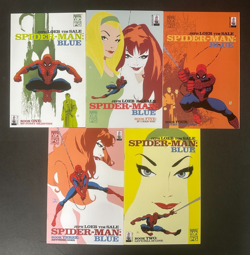Spider man blue 1 - blue, (2002)
