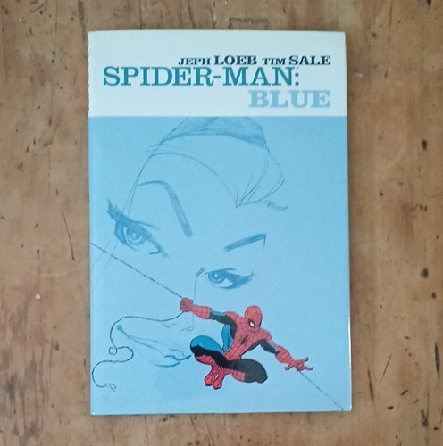 Marvel comics spider man blue - spider-man:,