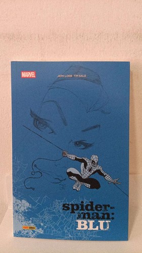 Spider man blue jeph - spider-man,