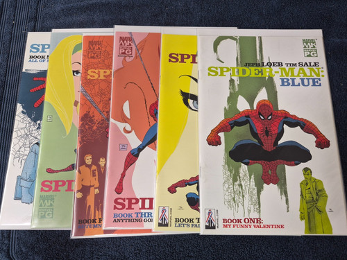 Marvel spider man blue - spider-man,