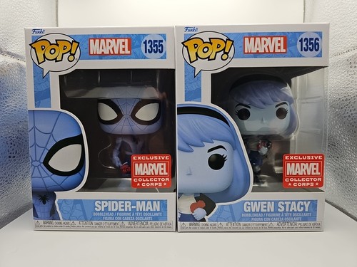 Funko pop spider - spider-man, blue