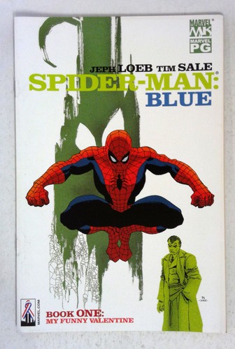 Spider man blue - blue, green